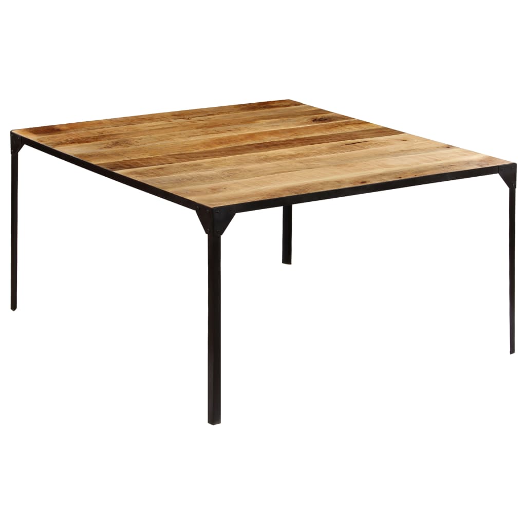 Eettafel 140X140X76 Cm Massief Mangohout 140 x 140 x 76 cm