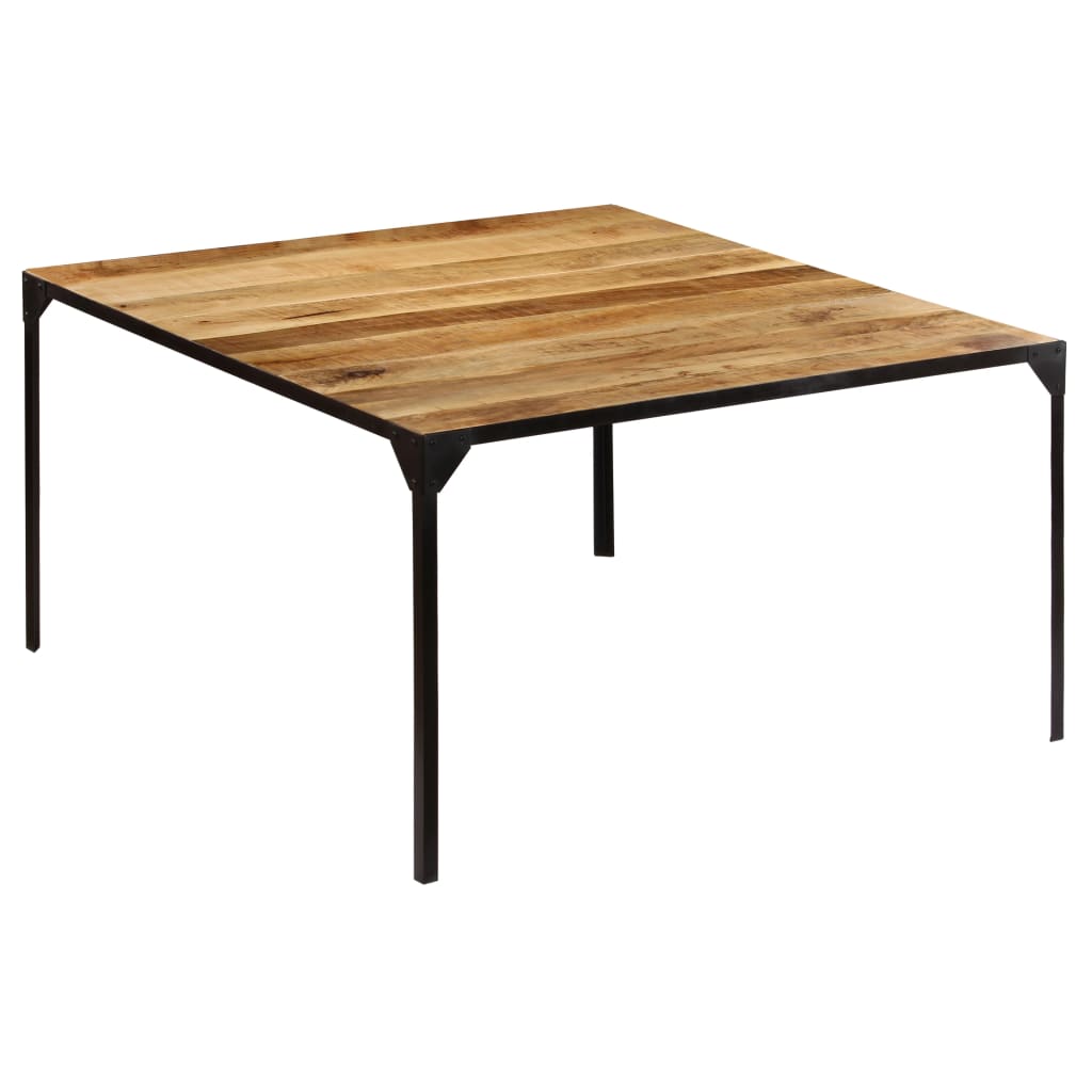 Eettafel 140X140X76 Cm Massief Mangohout 140 x 140 x 76 cm