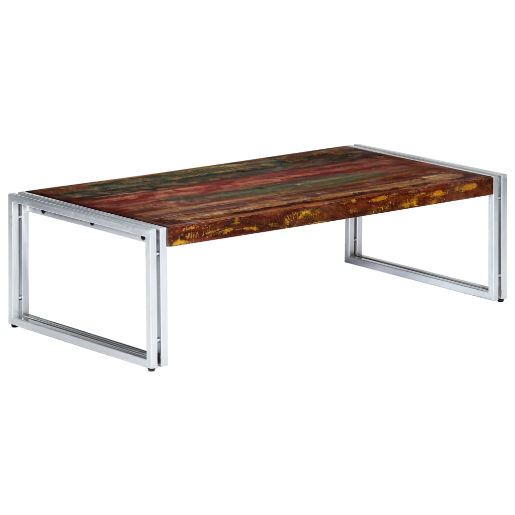 Salontafel 120X60X35 Cm Massief Gerecycled Hout