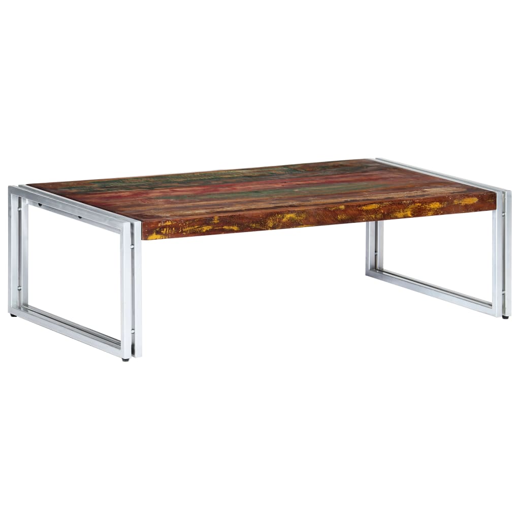 Salontafel 120X60X35 Cm Massief Gerecycled Hout