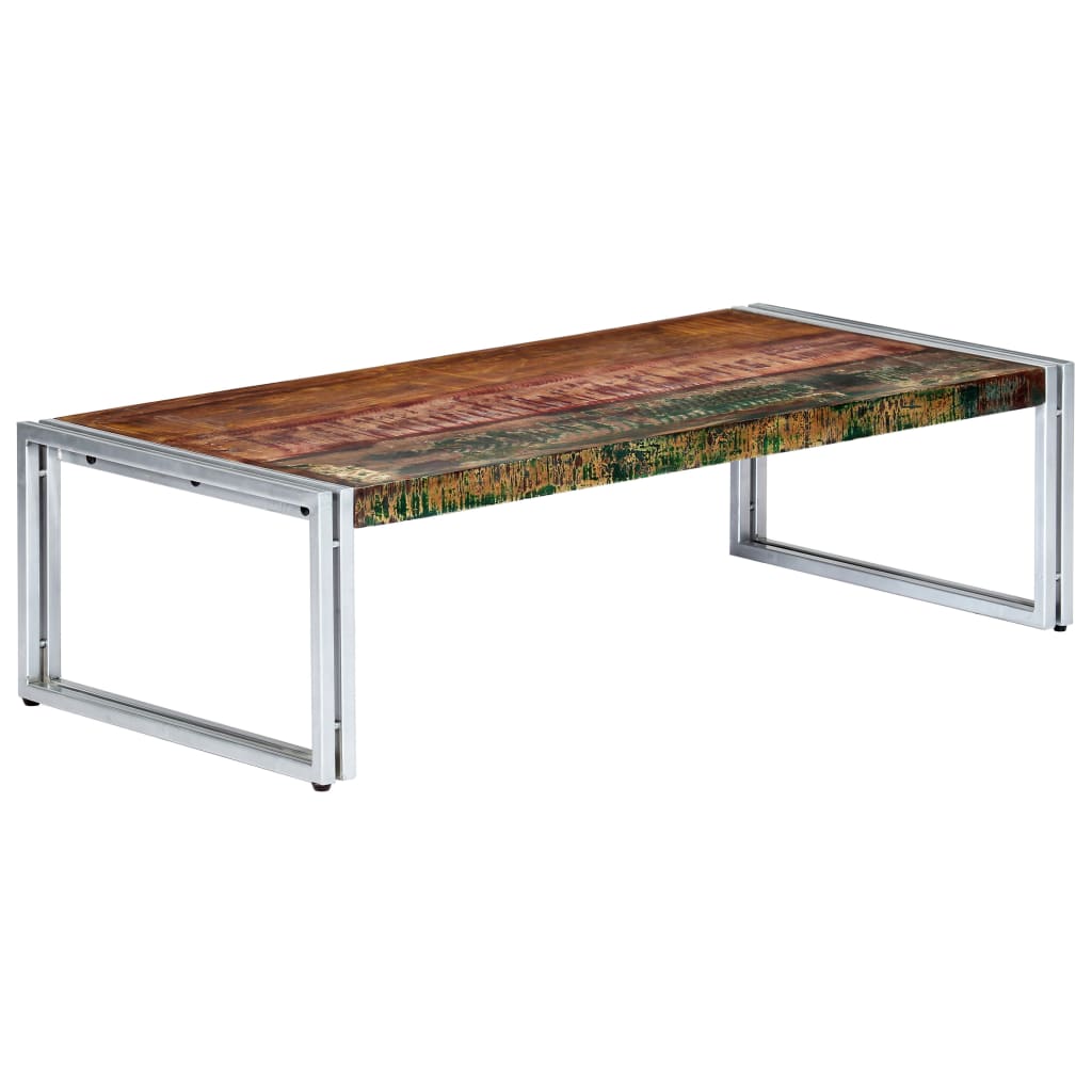 Salontafel 120X60X35 Cm Massief Gerecycled Hout