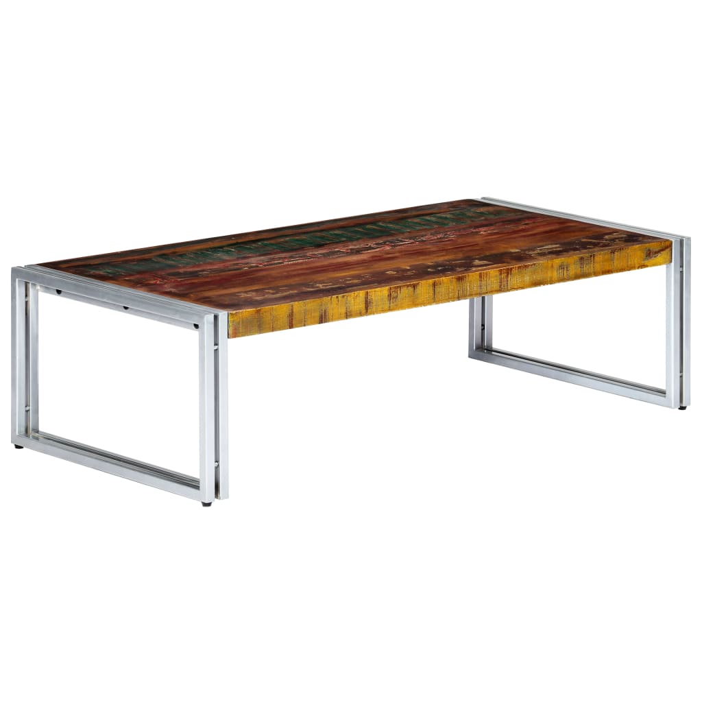 Salontafel 120X60X35 Cm Massief Gerecycled Hout