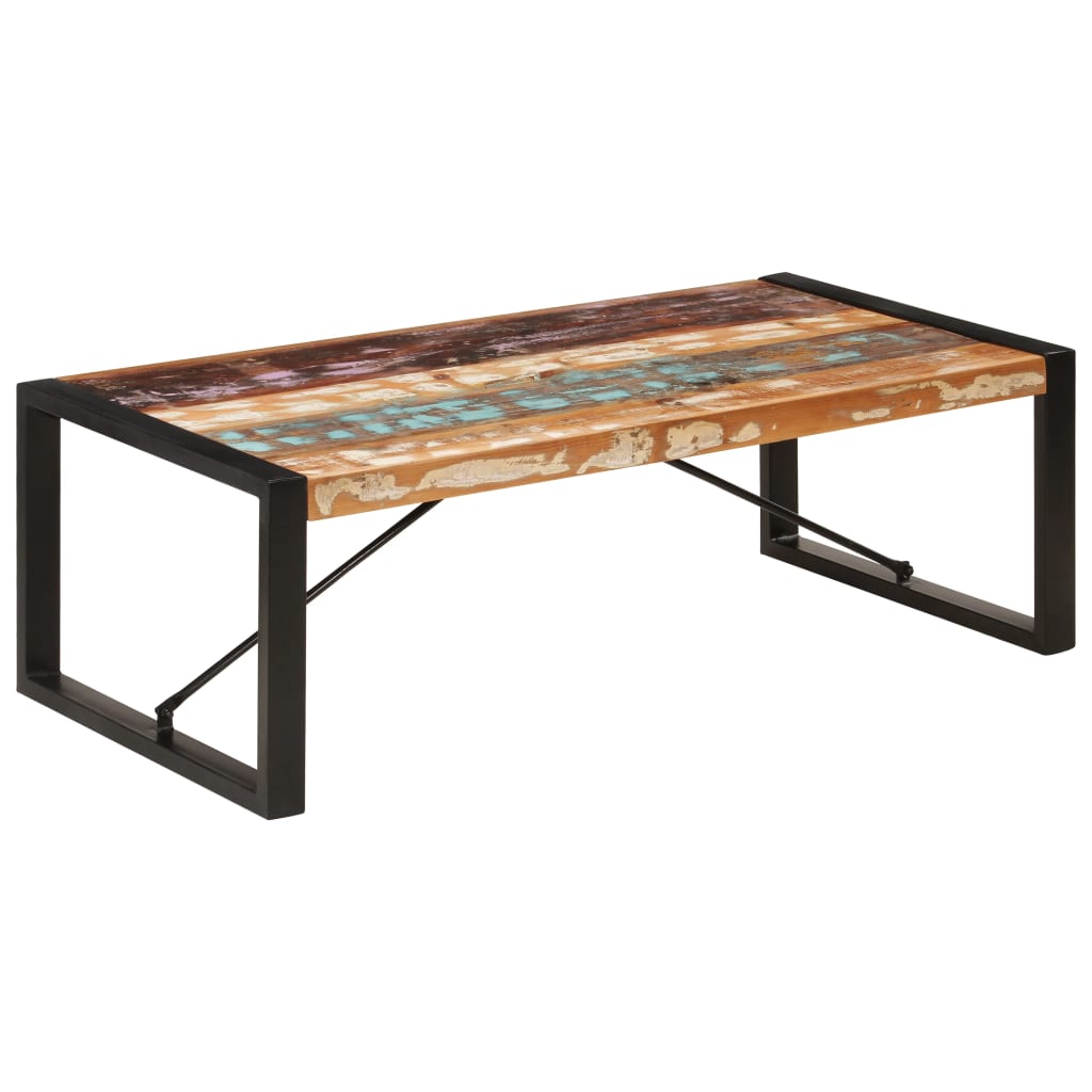 Salontafel 120X60X40 Cm Massief Gerecycled Hout