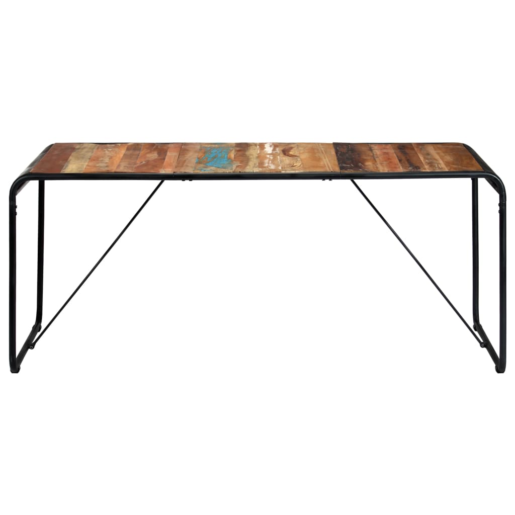 Eettafel 180X90X76 Cm Massief Gerecycled Hout