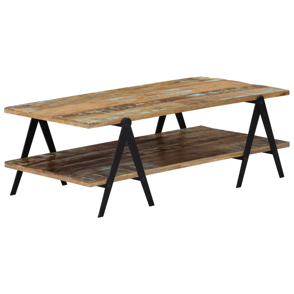 Salontafel 115X60X40 Cm Massief Gerecycled Hout