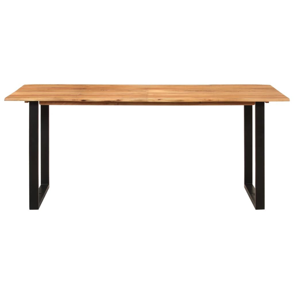 Eettafel 180x90x76 cm massief acaciahout