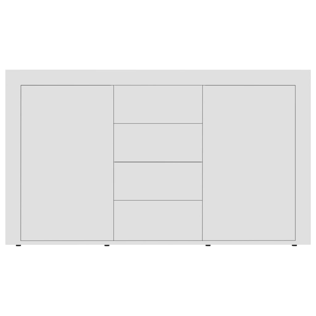 Dressoir 120X36X69 Cm Spaanplaat Wit