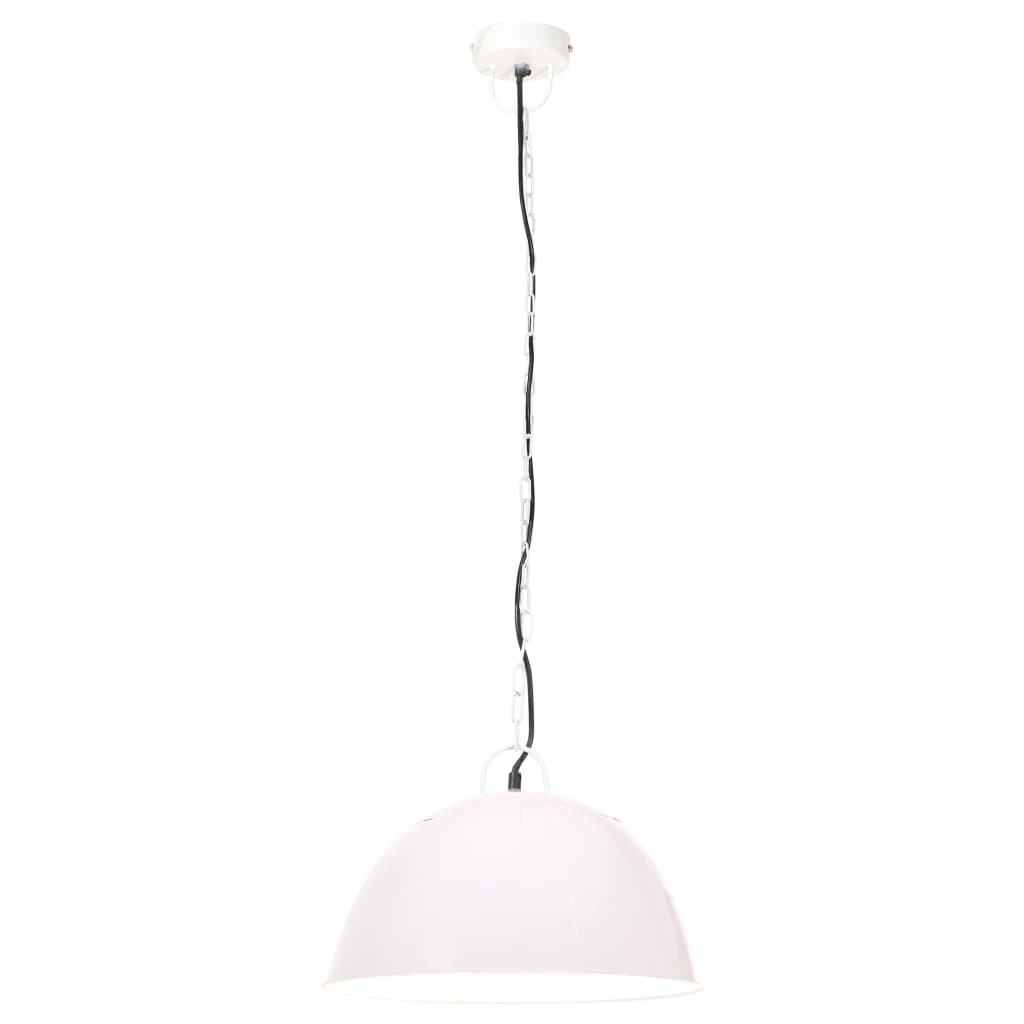 Hanglamp Industrieel Vintage Rond 25 W E27 41 Cm Wit