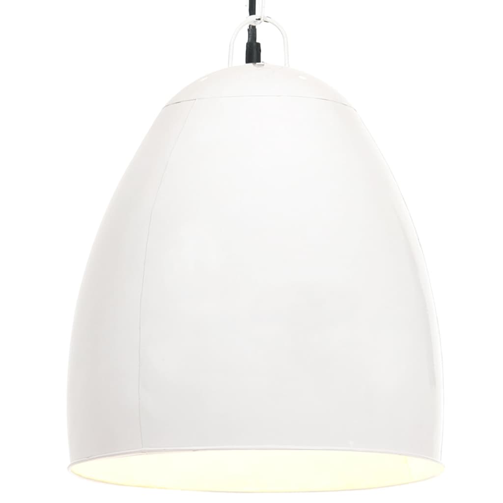 Hanglamp Industrieel Rond 25 W E27 42 Cm Wit