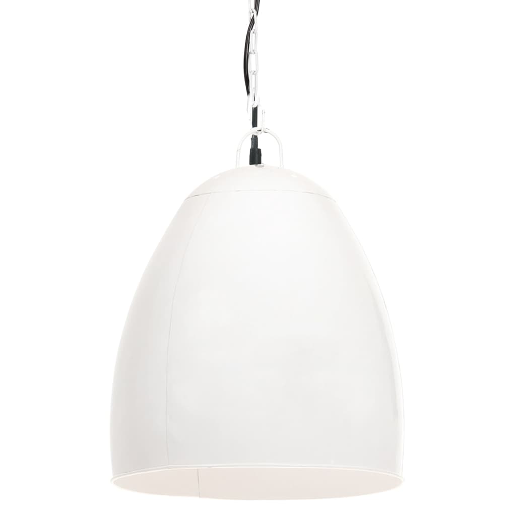 Hanglamp Industrieel Rond 25 W E27 42 Cm Wit