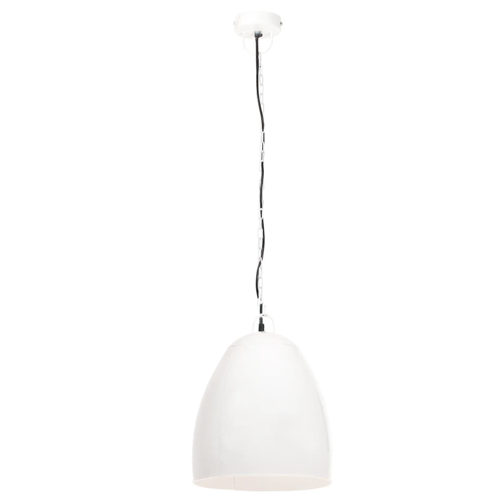 Hanglamp Industrieel Rond 25 W E27 42 Cm Wit