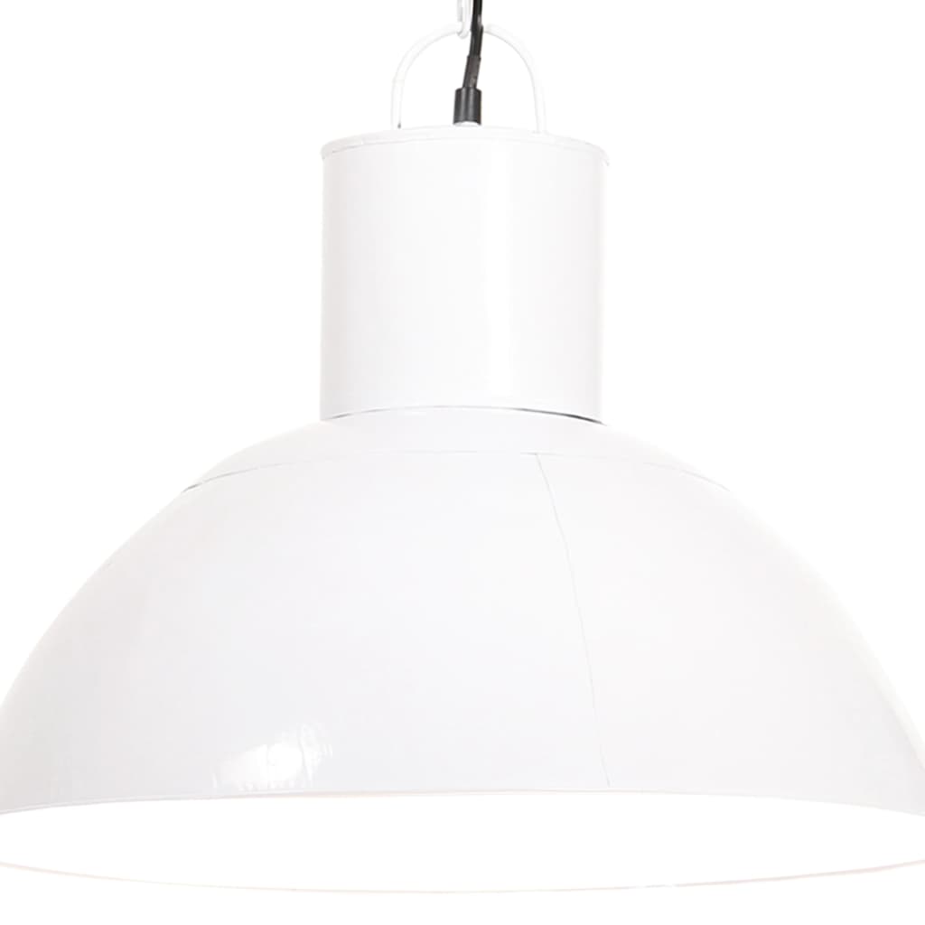 Hanglamp rond 25 W E27 48 cm wit