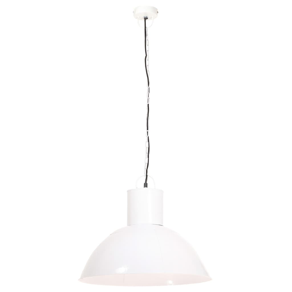 Hanglamp rond 25 W E27 48 cm wit