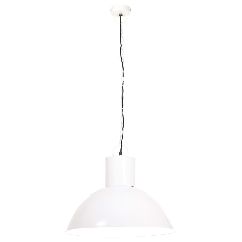 Hanglamp rond 25 W E27 48 cm wit