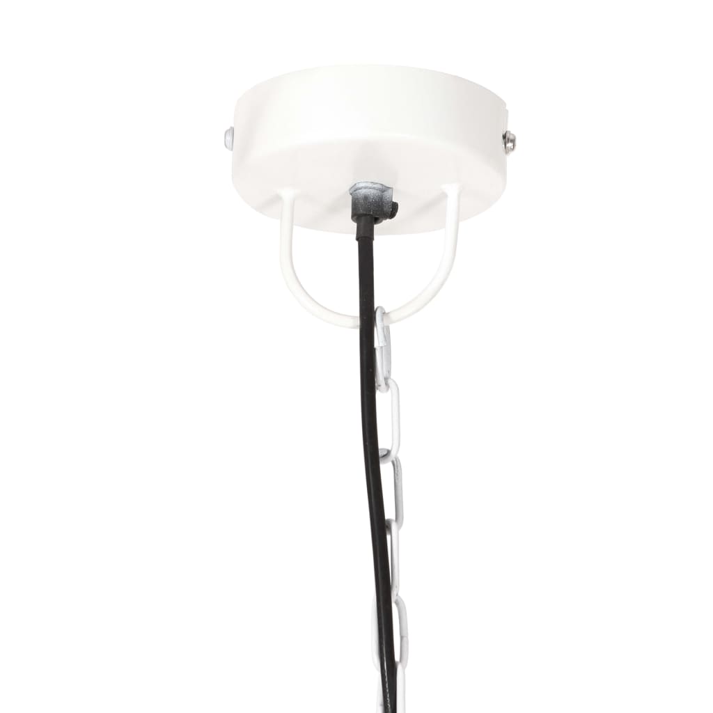 Hanglamp rond 25 W E27 48 cm wit