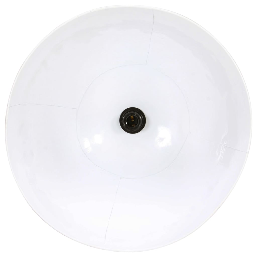 Hanglamp rond 25 W E27 48 cm wit