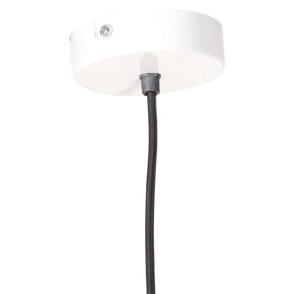 Hanglamp rond 25 W E27 28,5 cm wit