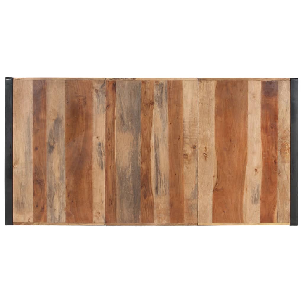 Eettafel 180x90x75 cm massief hout