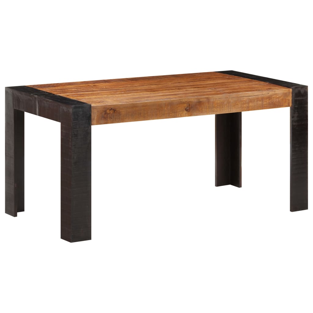 Eettafel 160x80x76 cm massief mangohout