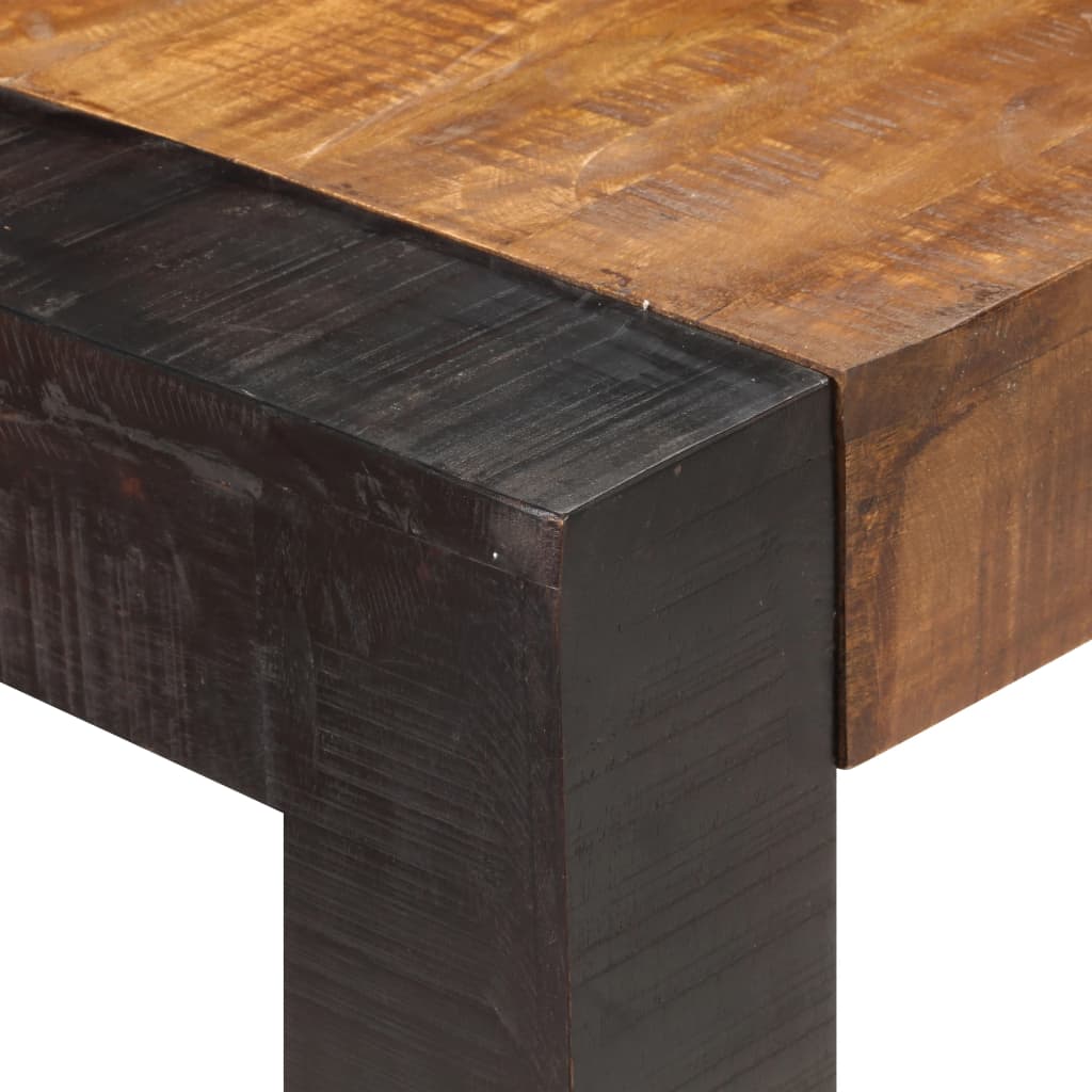 Eettafel 180x90x76 cm massief mangohout