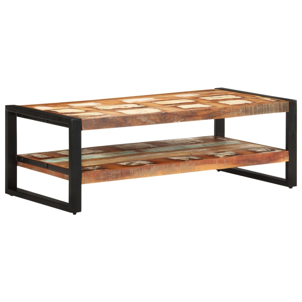 Salontafel 120X60X40 Cm Massief Gerecycled Hout