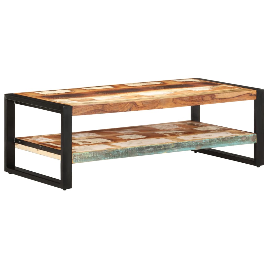 Salontafel 120X60X40 Cm Massief Gerecycled Hout