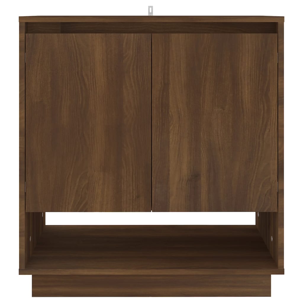 Dressoir 70X41X75 Cm Spaanplaat Bruineikenkleurig