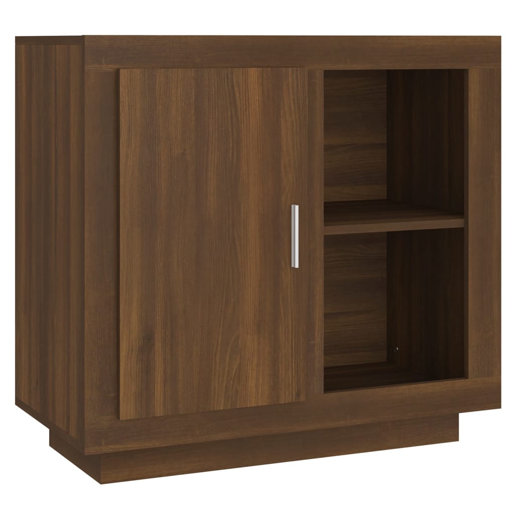 Dressoir 80X40X75 Cm Bruineikenkleurig