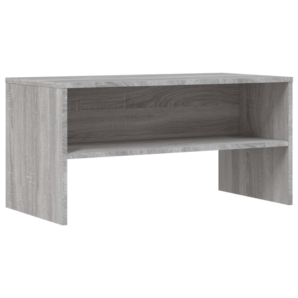 Tv-meubel 80x40x40 cm bewerkt hout grijs sonoma eikenkleurig