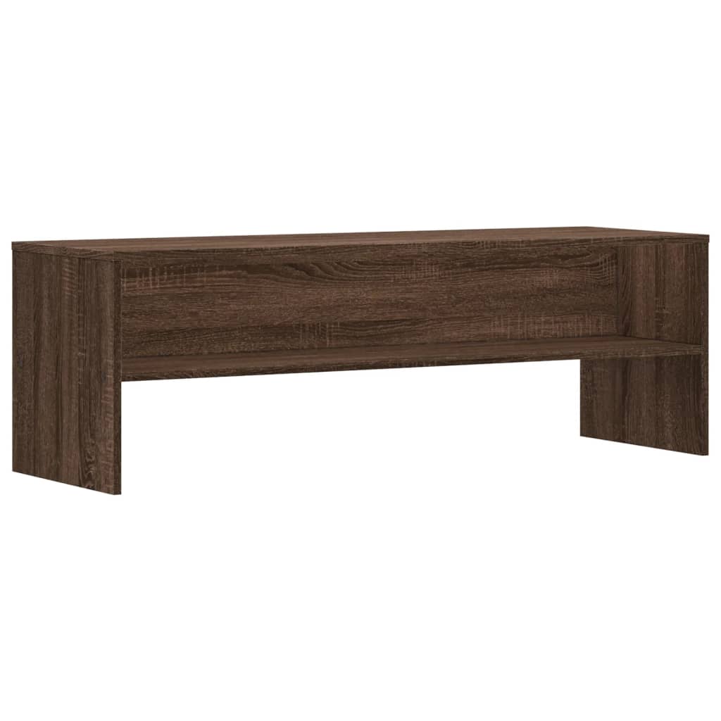 Tv-meubel 120x40x40 cm bewerkt hout bruin eikenkleurig