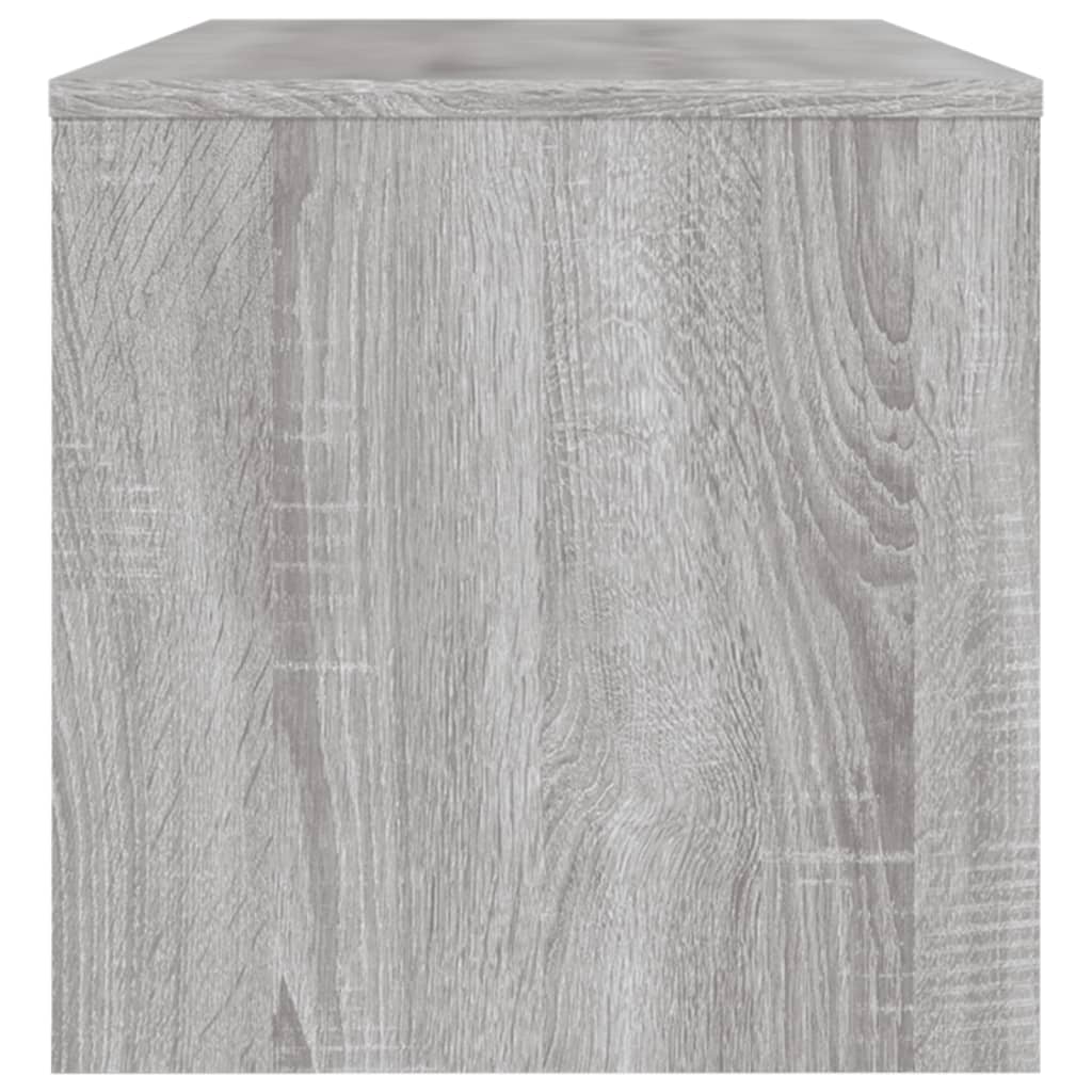 Tv-meubel 120x34x37 cm bewerkt hout grijs sonoma eikenkleurig