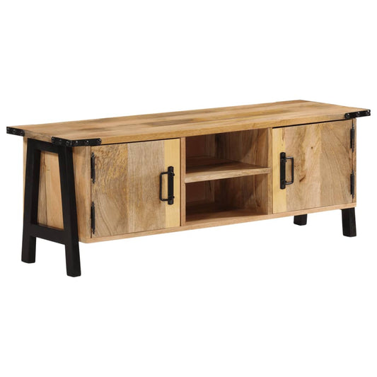 Tv-meubel 110x35x40 cm massief mangohout