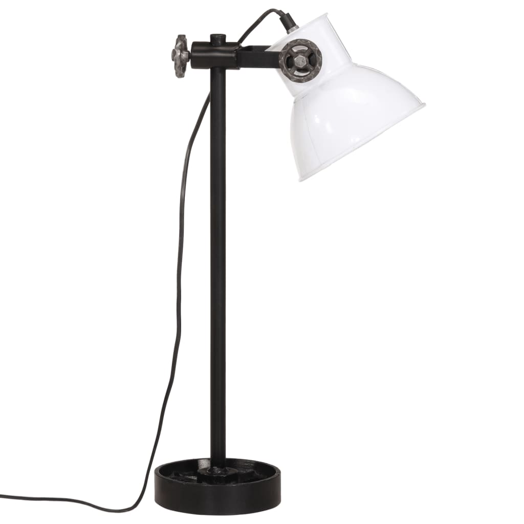 Bureaulamp 25 W E27 15x15x55 cm wit