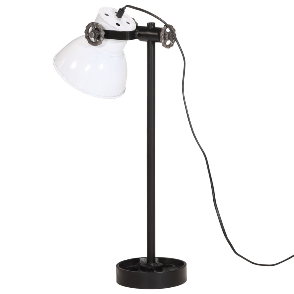 Bureaulamp 25 W E27 15x15x55 cm wit