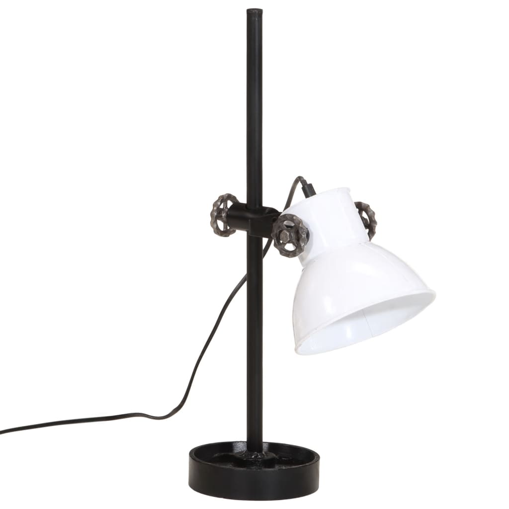 Bureaulamp 25 W E27 15x15x55 cm wit