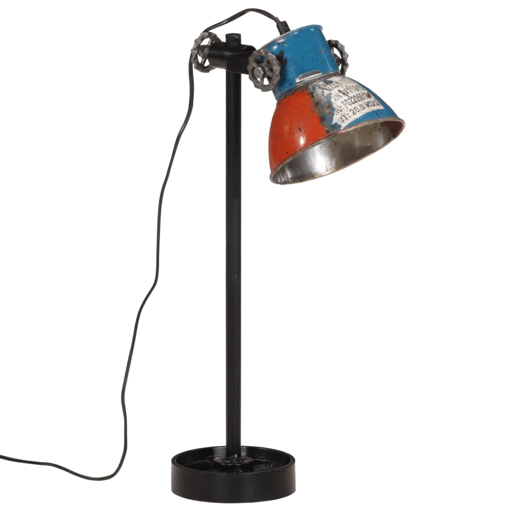 Bureaulamp 25 W E27 15x15x55 cm meerkleurig