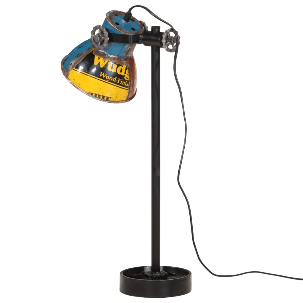 Bureaulamp 25 W E27 15x15x55 cm meerkleurig