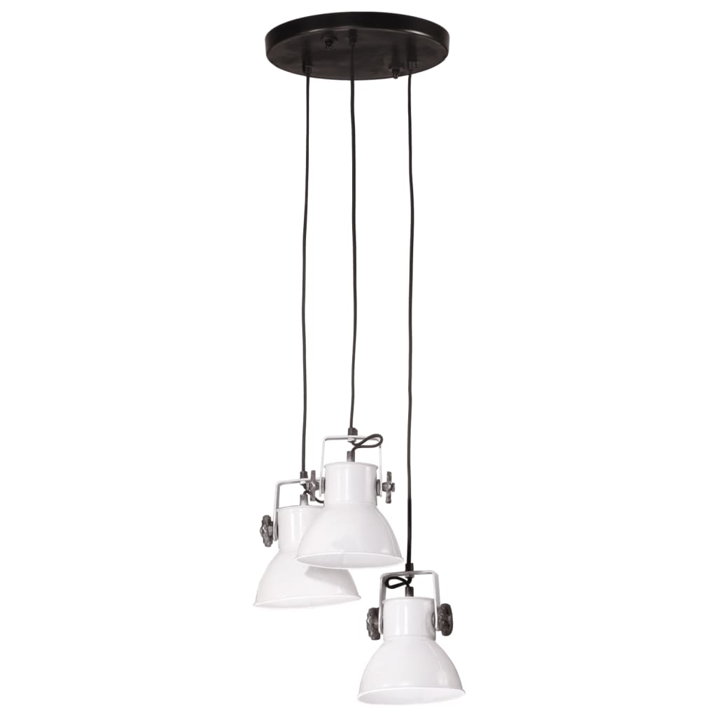 Hanglamp 25 W E27 30x30x100 wit