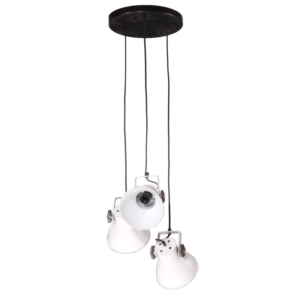 Hanglamp 25 W E27 30x30x100 wit