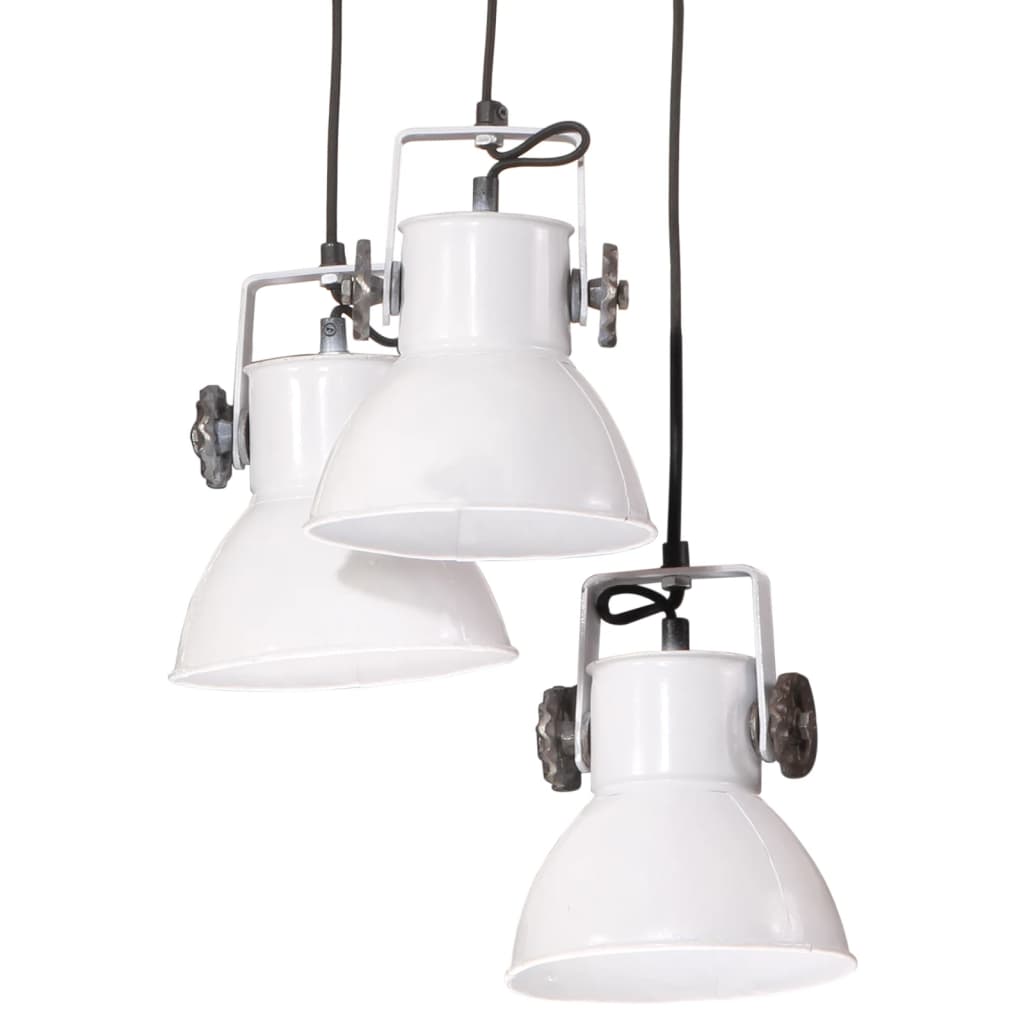 Hanglamp 25 W E27 30x30x100 wit