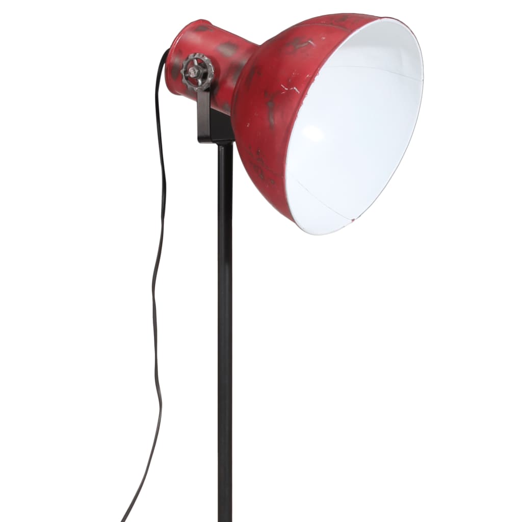 Vloerlamp 25 W E27 61x61x90/150 cm verweerd rood