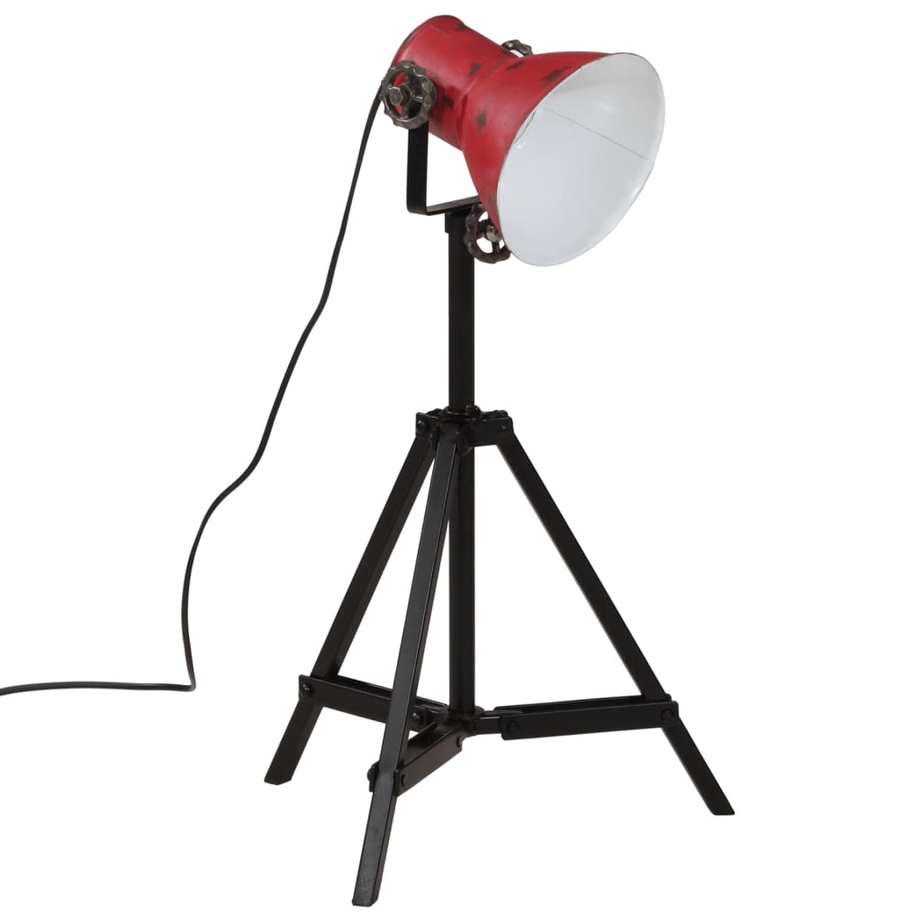 Vloerlamp 25 W E27 35x35x65/95 cm verweerd rood