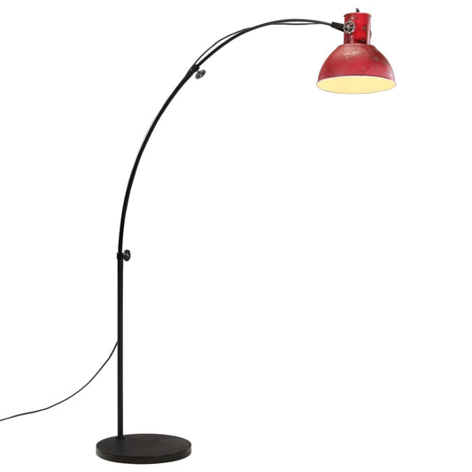 Vloerlamp 25 W E27 150 cm verweerd rood