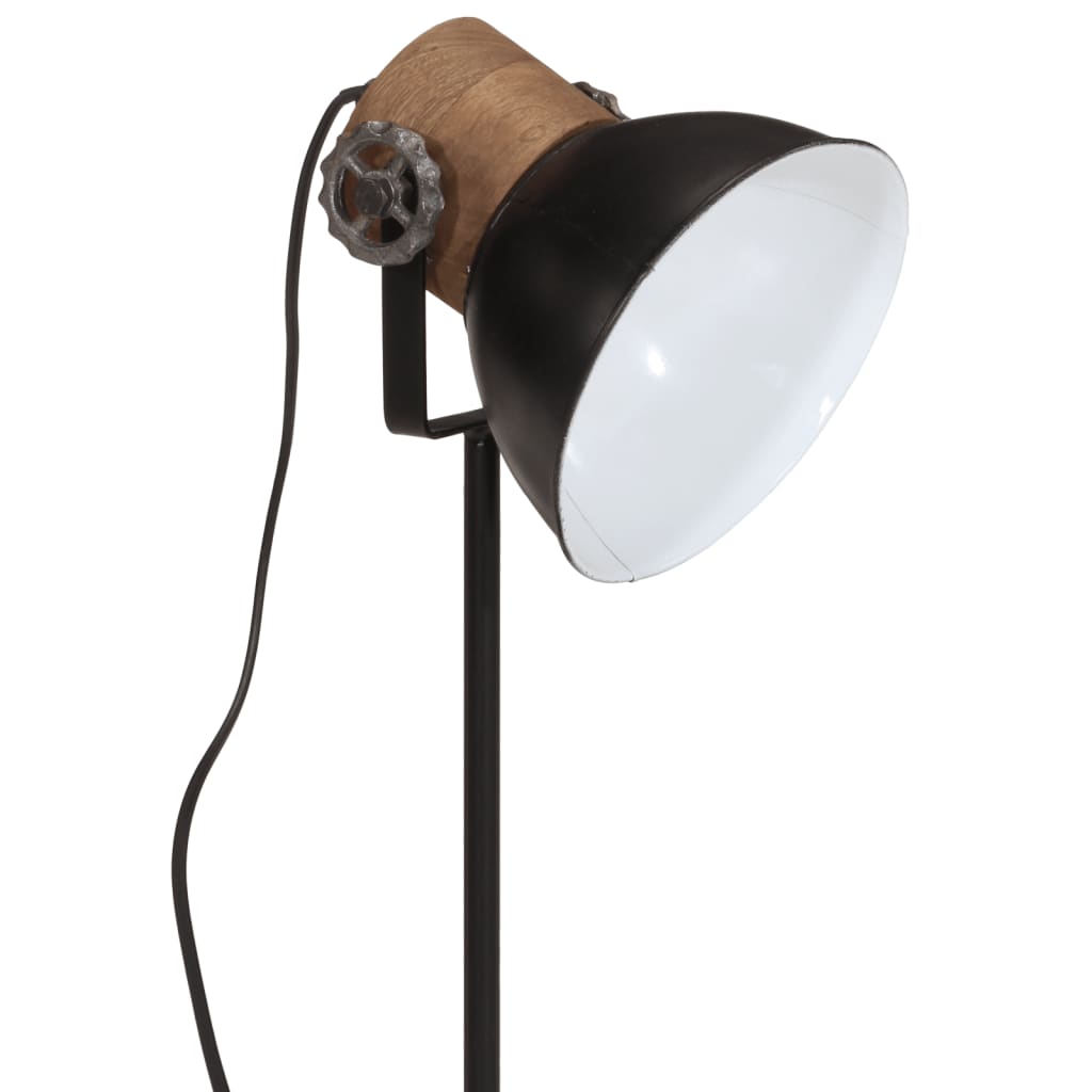 Bureaulamp 25 W E27 17x17x50 cm zwart