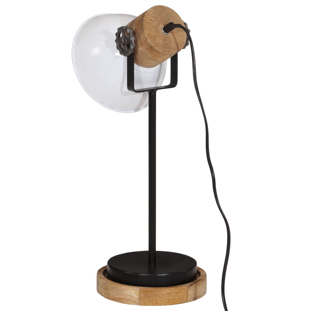 Bureaulamp 25 W E27 17x17x50 cm wit