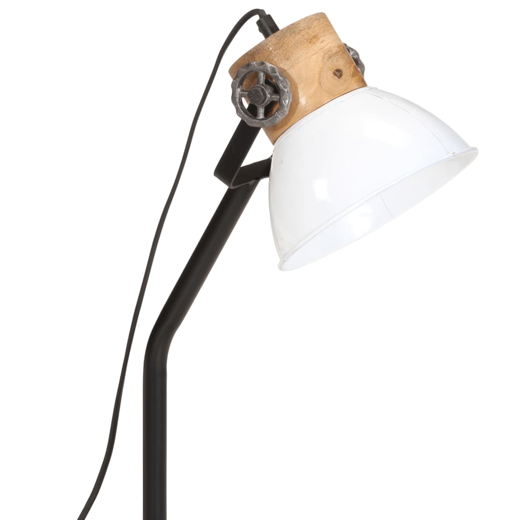 Bureaulamp 25 W E27 18x18x60 cm wit