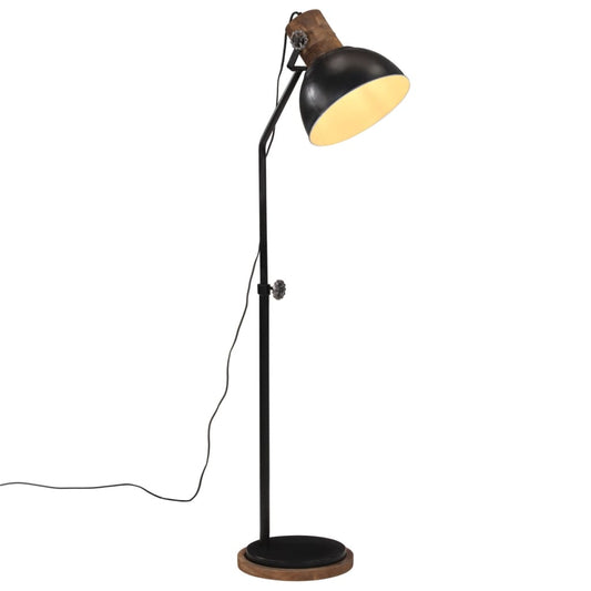 Vloerlamp 25 W E27 30x30x100-150 cm zwart