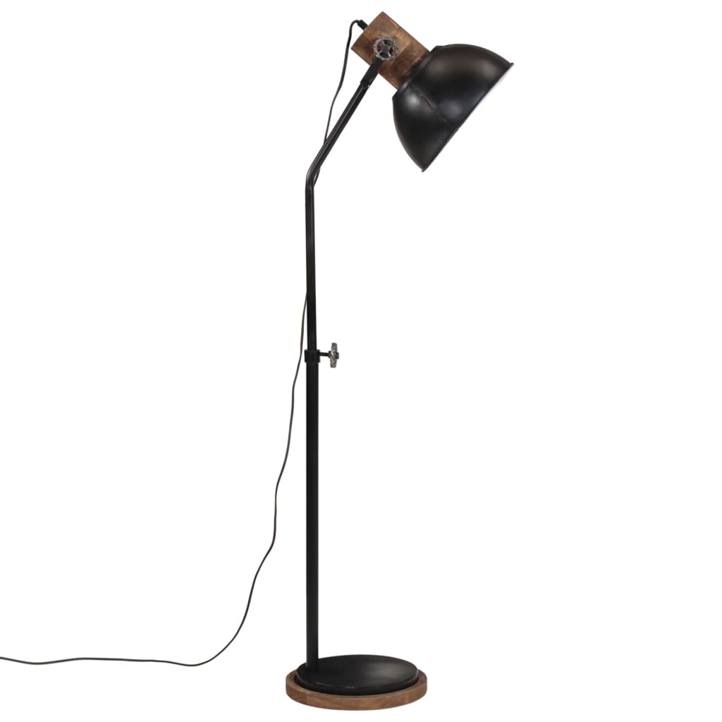 Vloerlamp 25 W E27 30x30x100-150 cm zwart