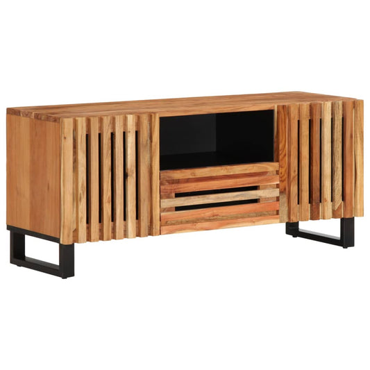 Tv-meubel 100x34x46 cm massief acaciahout