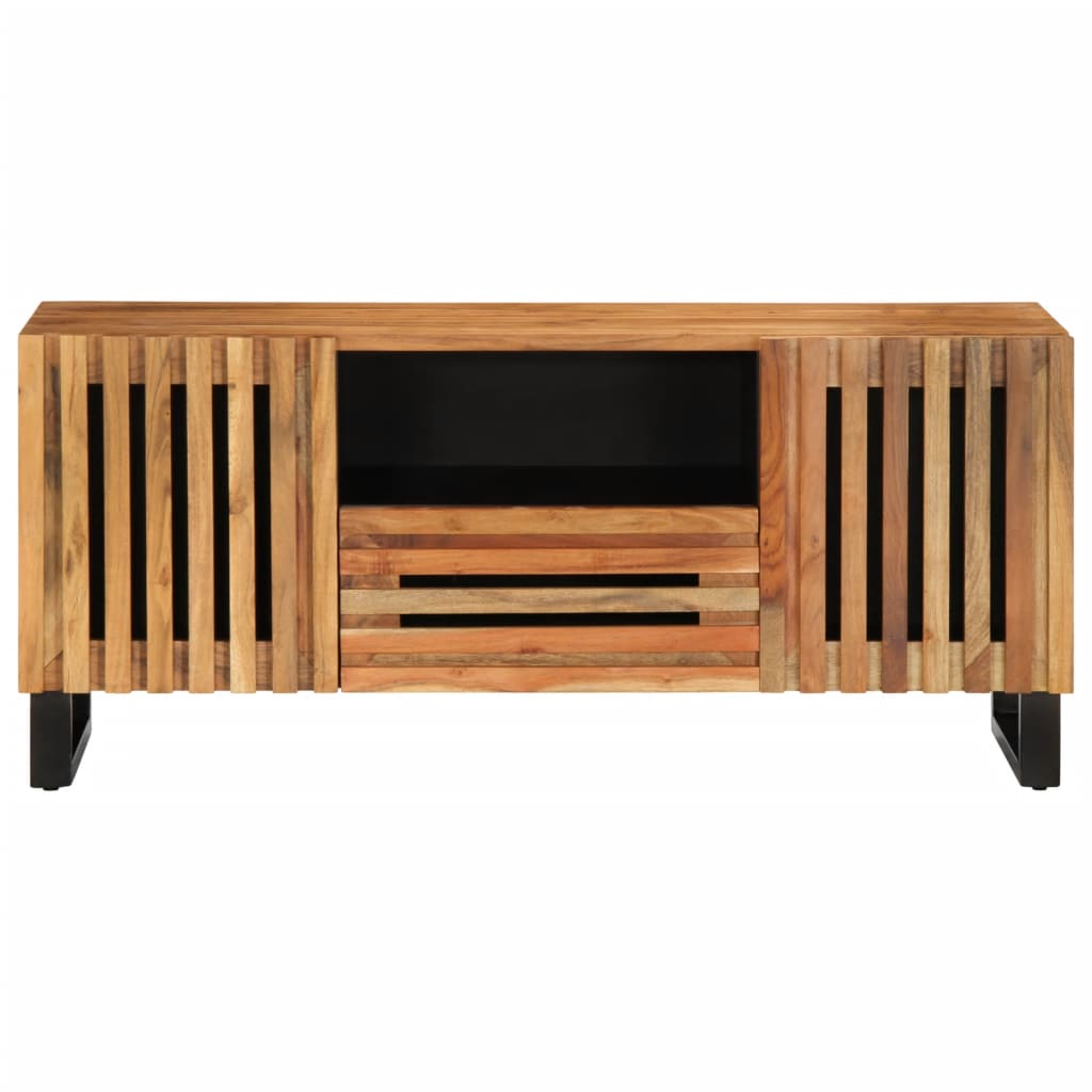 Tv-meubel 100x34x46 cm massief acaciahout